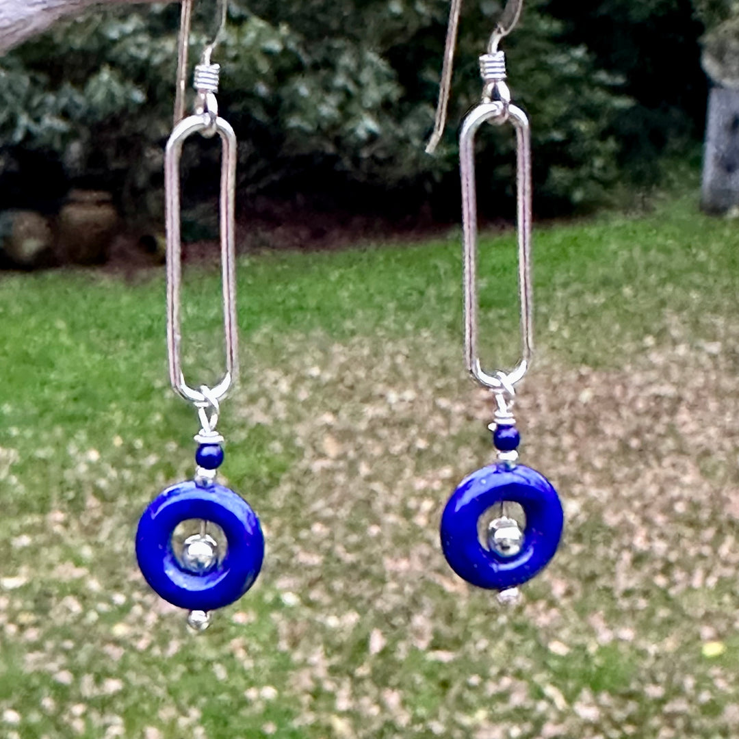 Lapis lazuli earrings