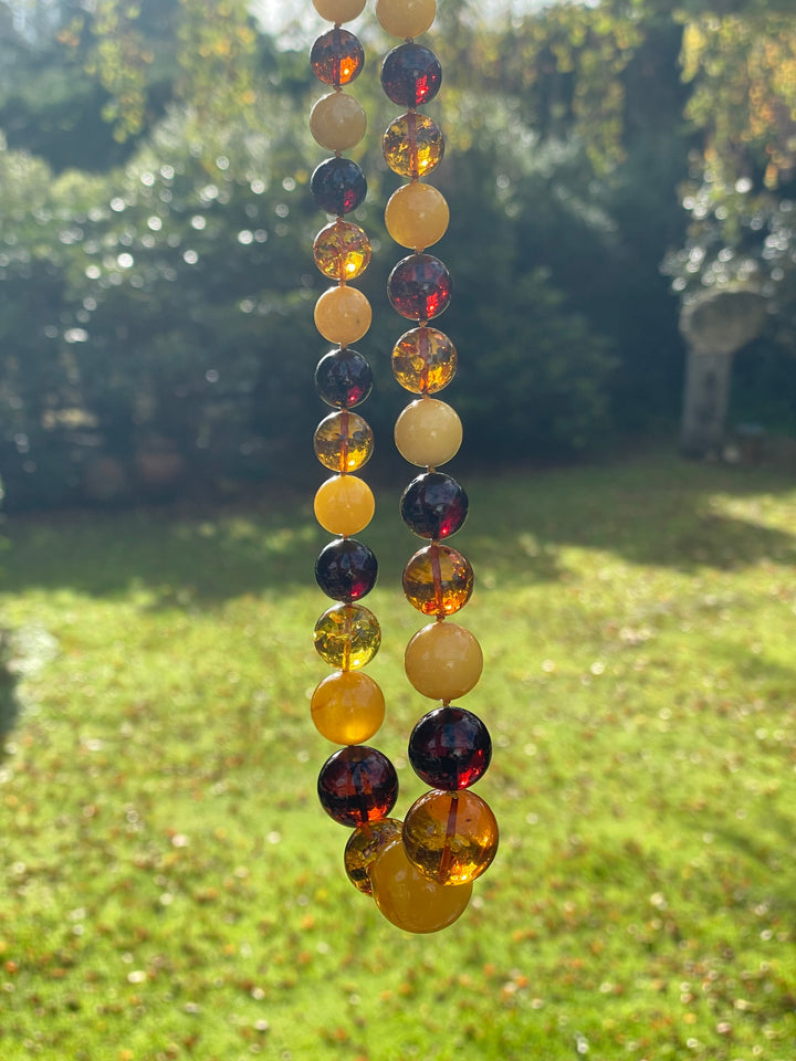 Baltic Amber graduated necklace