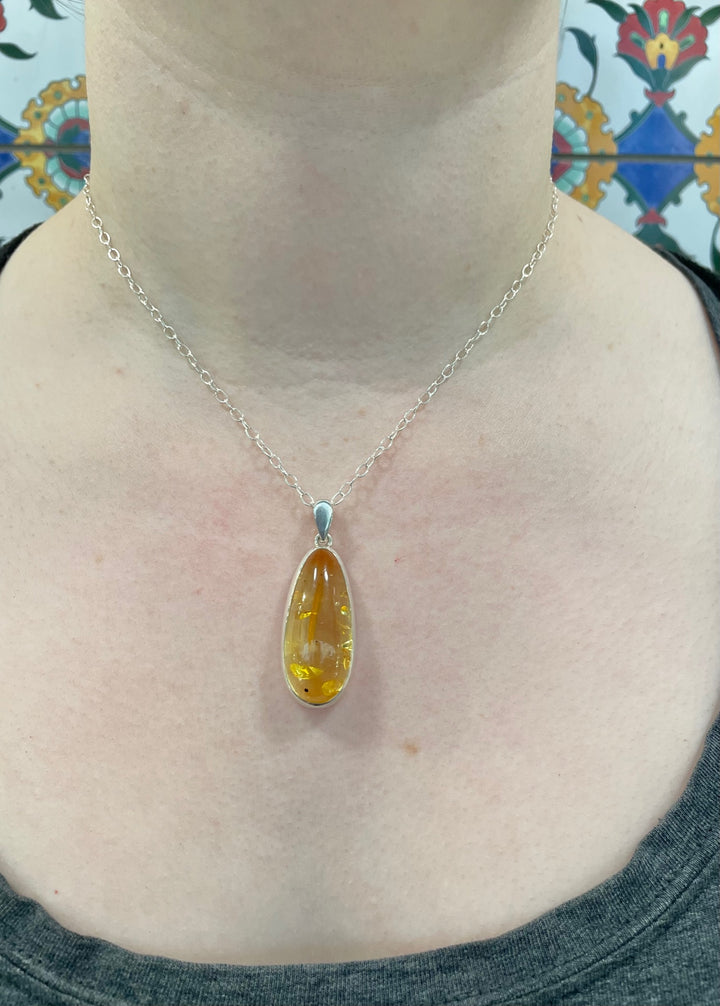 Small Baltic amber pendant