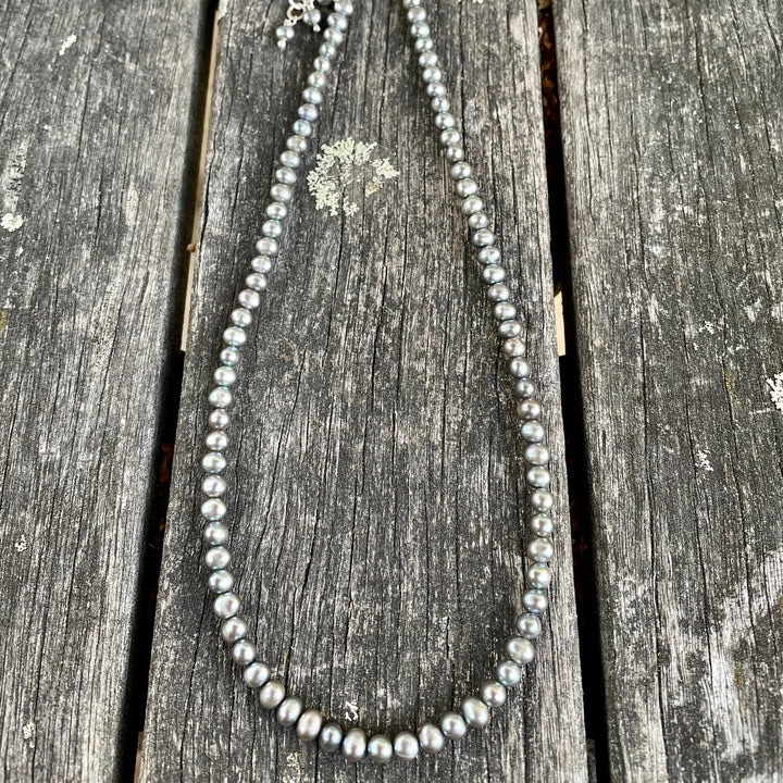 Freshwater Peacock Pearl Necklace