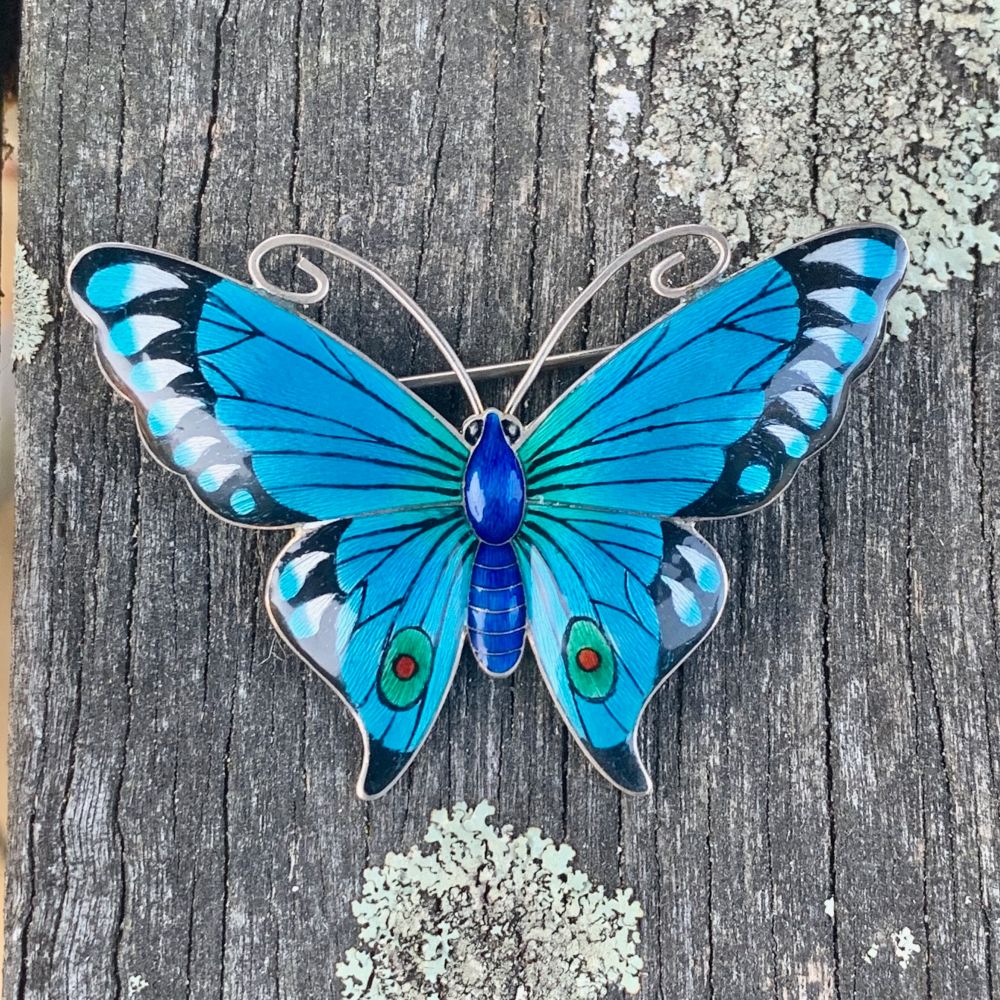 Art Nouveau Butterfly - J A Atkins