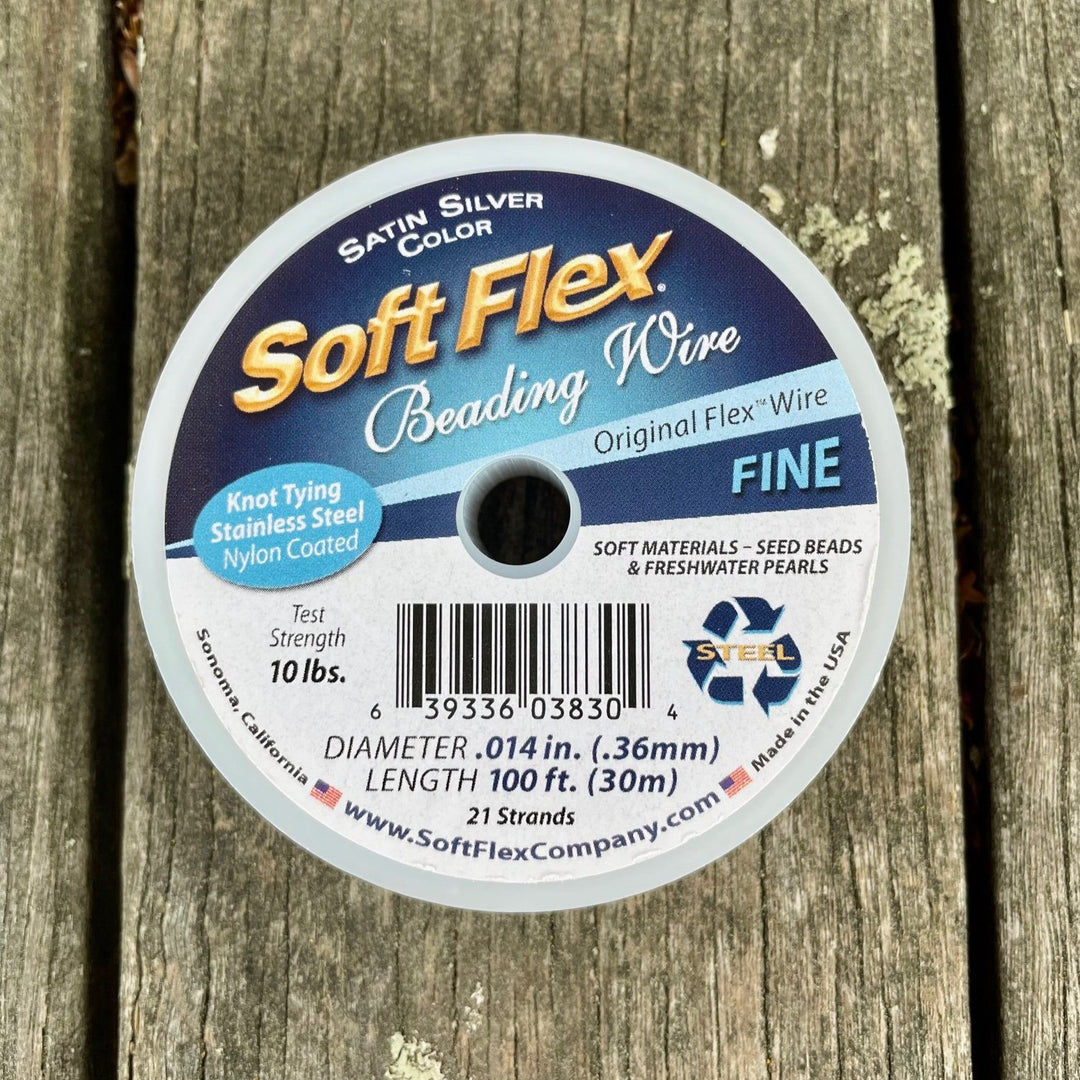 Soft Flex Beading Wire, Fine, 100 ft.