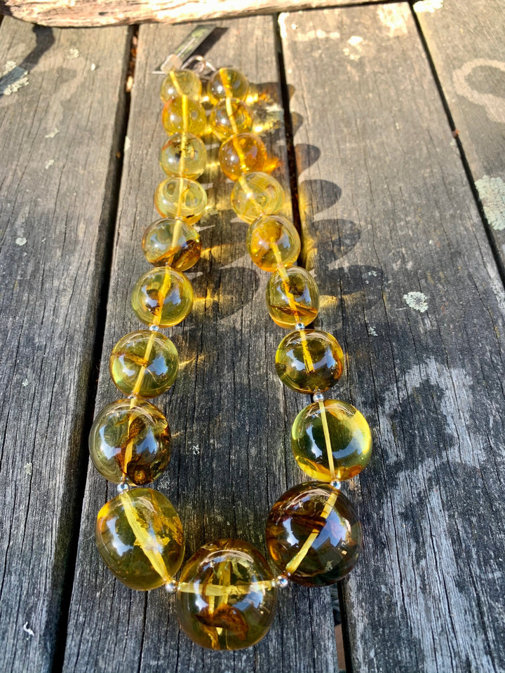 Graduated Lithuanian Amber Necklace