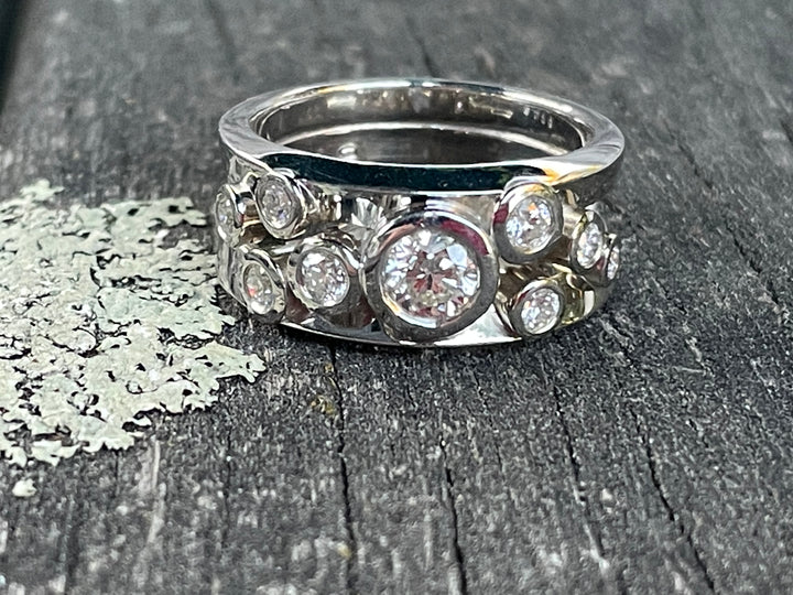 Diamond Effervescence Ring (.92ct)