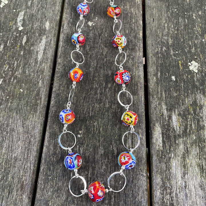 Vintage Venetian Millefiore Necklace