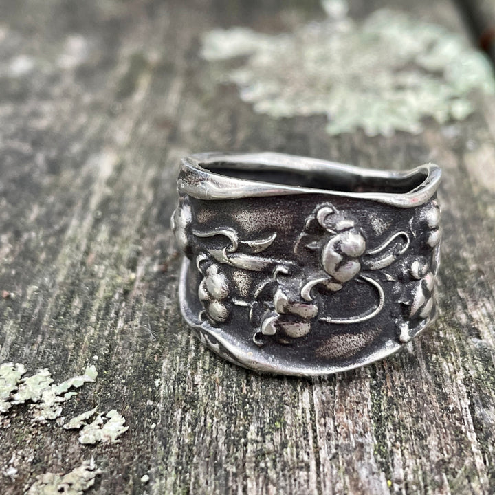 Sterling Silver Lily of the Valley Ring