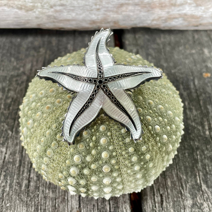 Vintage Scandinavian starfish brooch