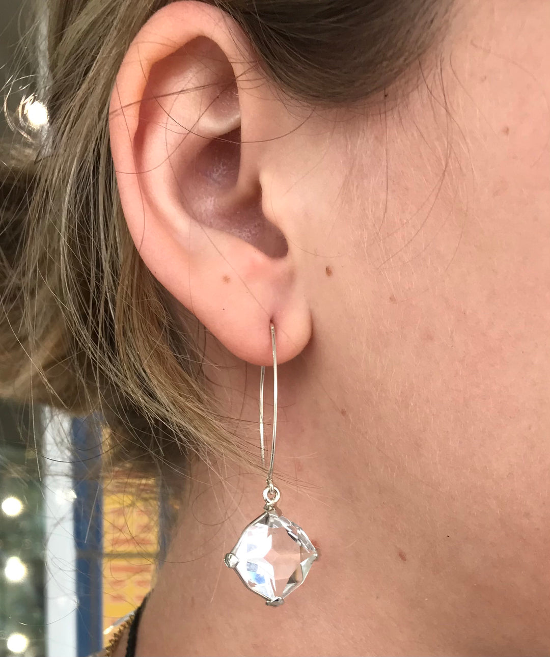 Rock Crystal Earrings