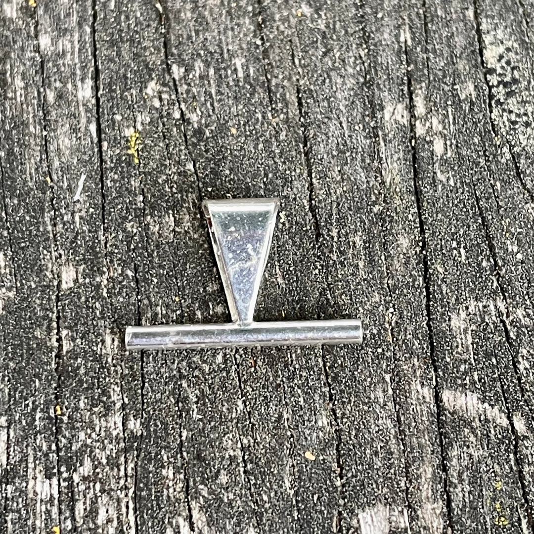 Brooch Converter, Sterling Silver, Small