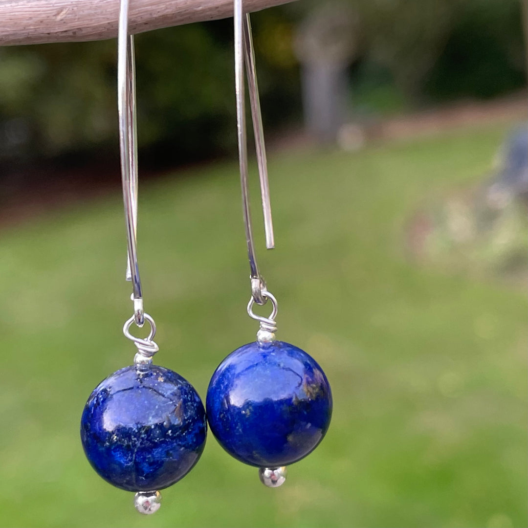 Lapis lazuli earrings