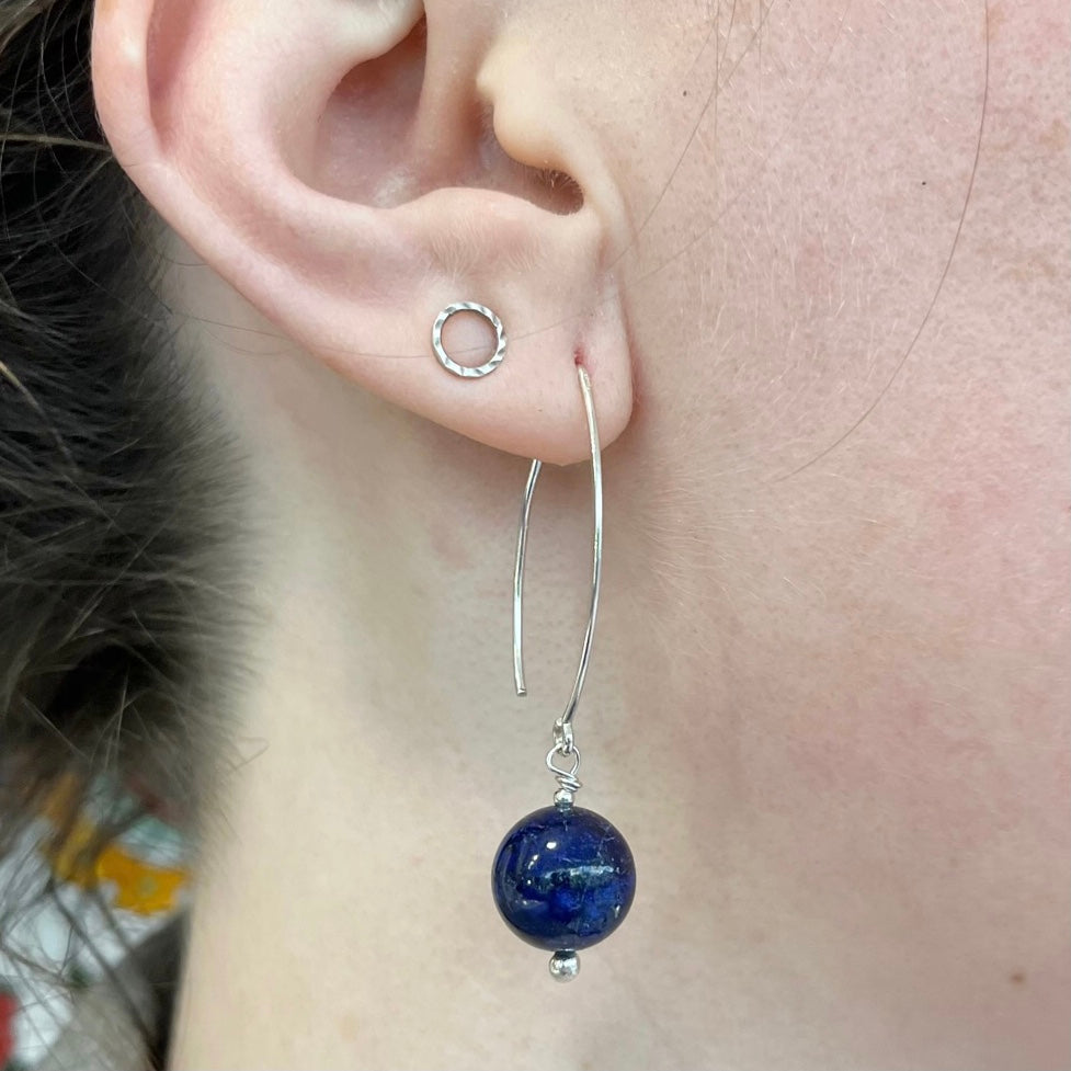 Lapis lazuli earrings