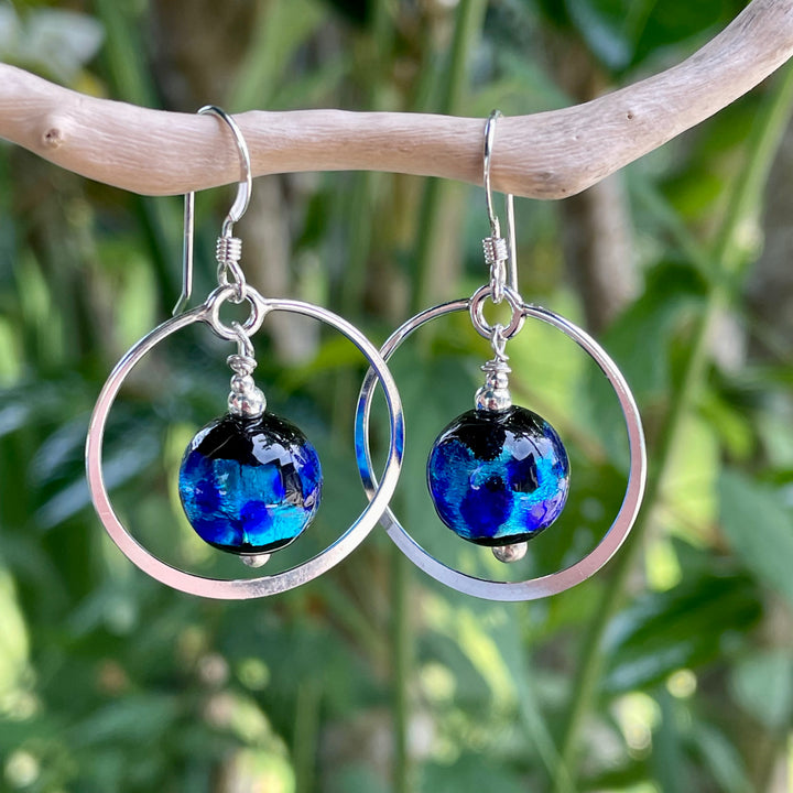 Japanese lampwork earrings