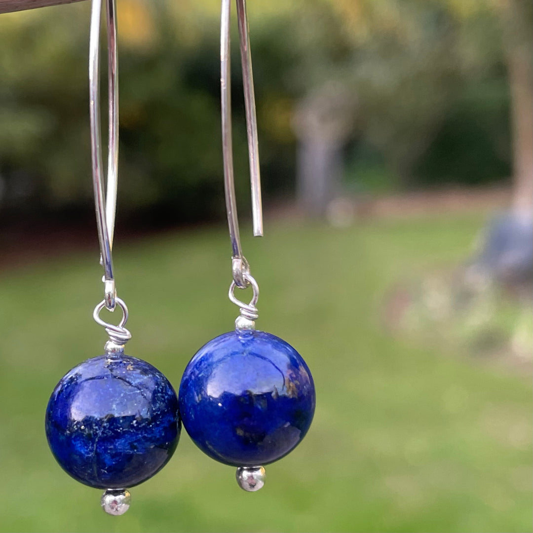 Lapis lazuli earrings