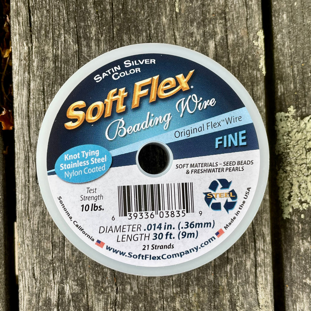 Soft Flex Beading Wire, Fine, 30 ft.